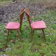 Pair of Baumann vintage Gentiane model chairs 60
