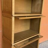 Modular Bookcase in Walnut and Oak by MD, 1960-70s