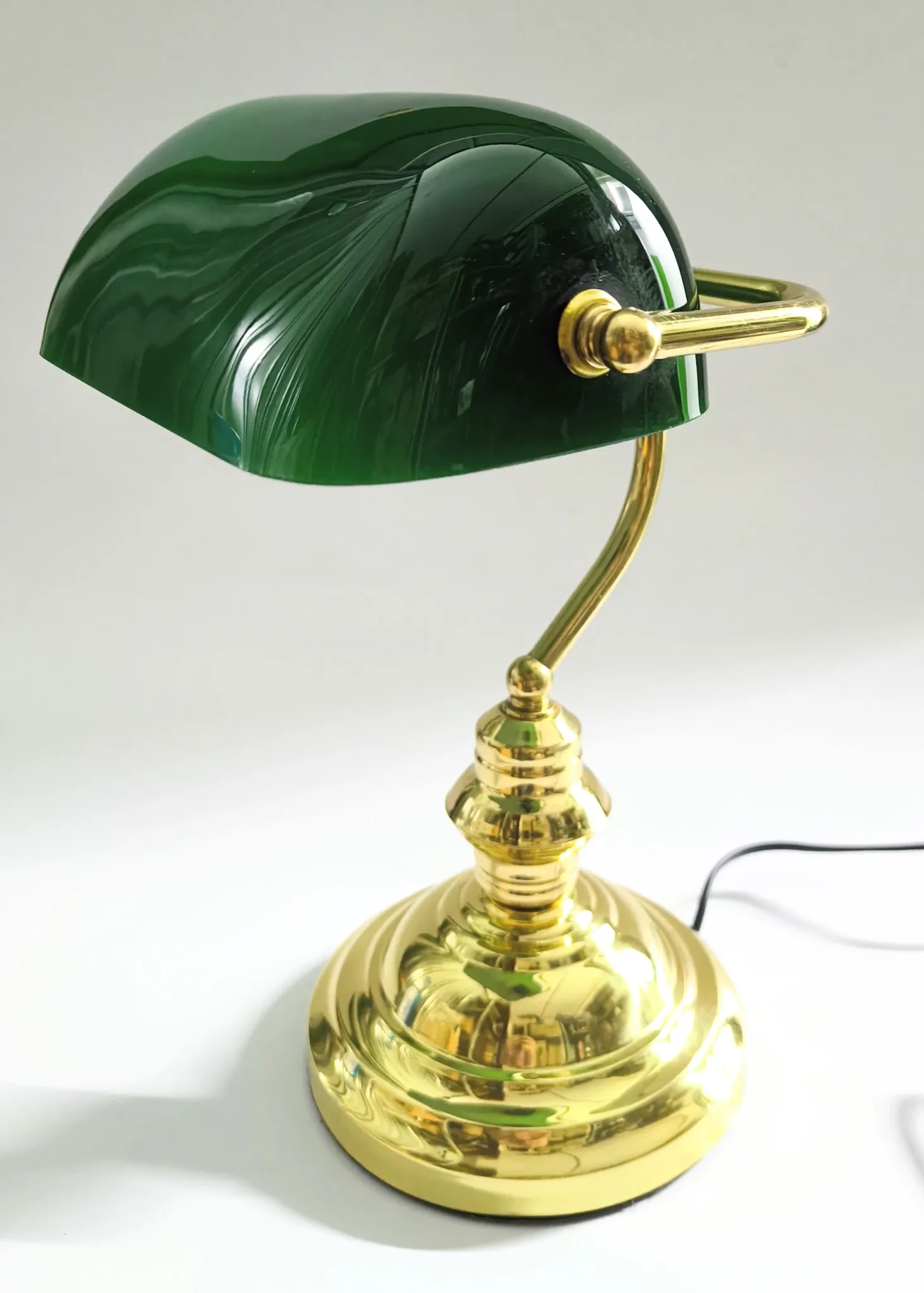 Lampe de banquier du XXe siècle