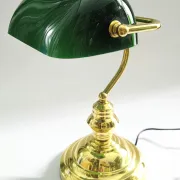 Lampe de banquier du XXe siècle