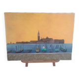 painting on canvas Venice