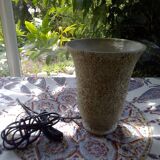 Bedside lamp shape ceramic vase