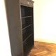 Industrial zipper cabinet in black metal