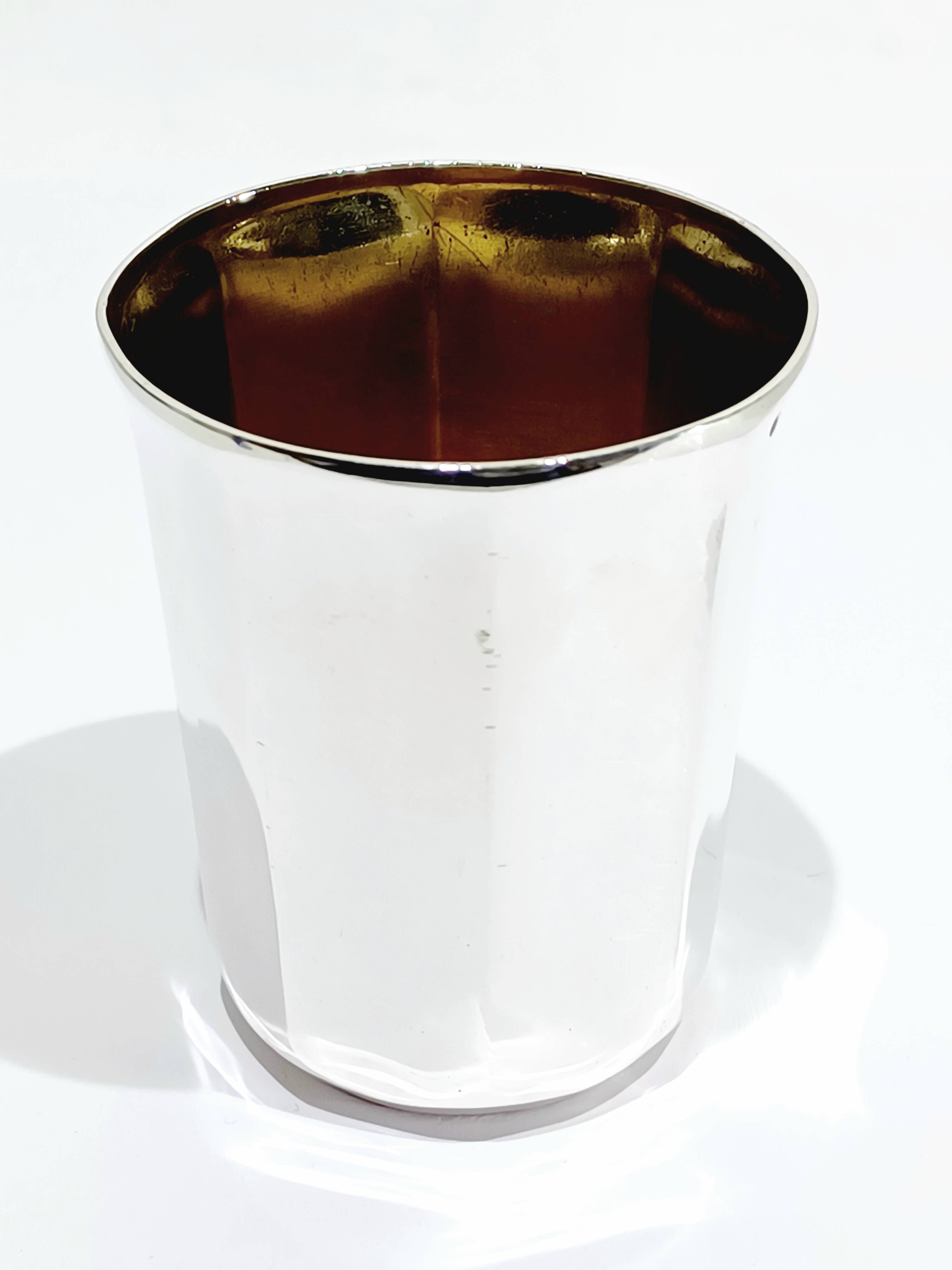 Maison Odiot - Art Deco solid silver cup