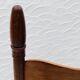 Vintage high chair from the 1960s in solid wood, chic country style.