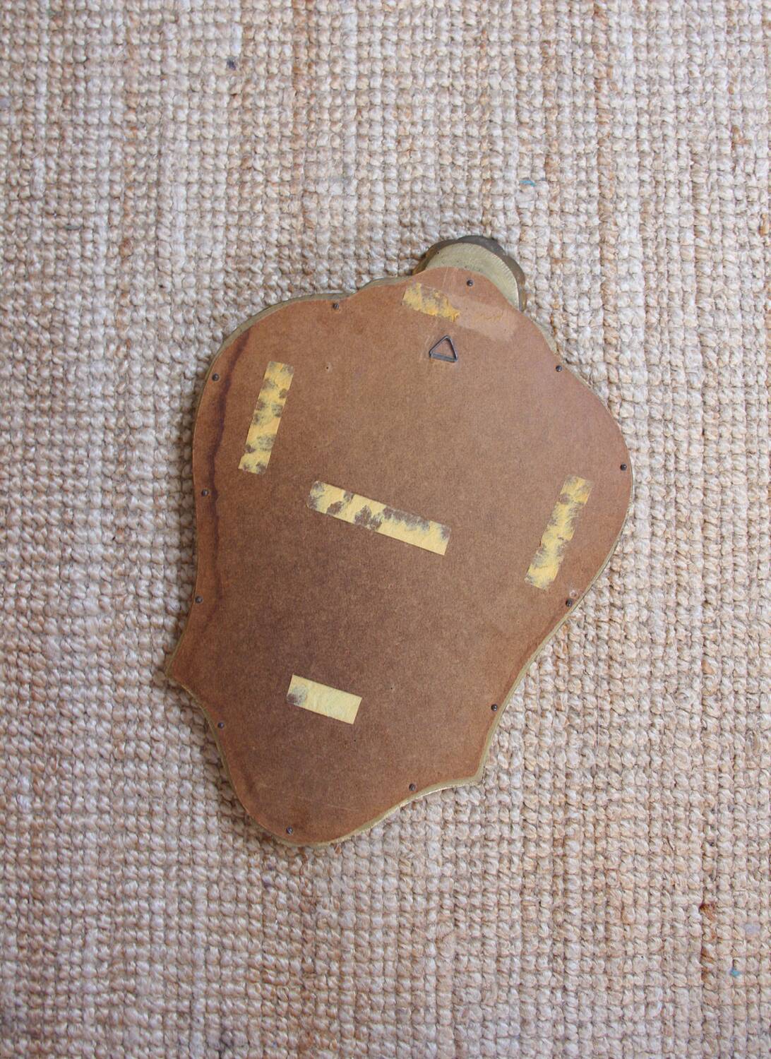 Vintage golden mirror