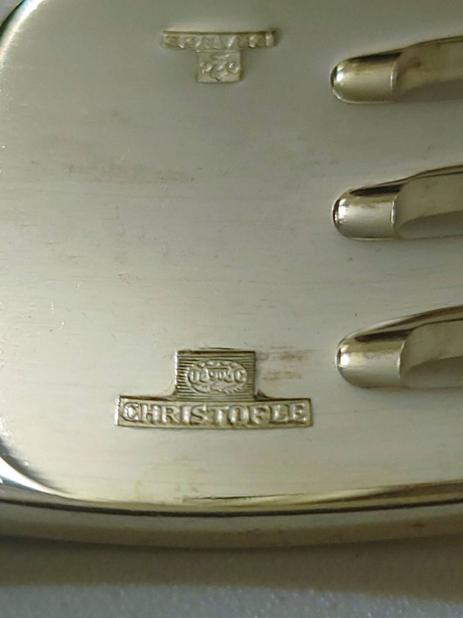 Christofle "Concorde" cutlery set – Icon of French design 1970, 53 pieces