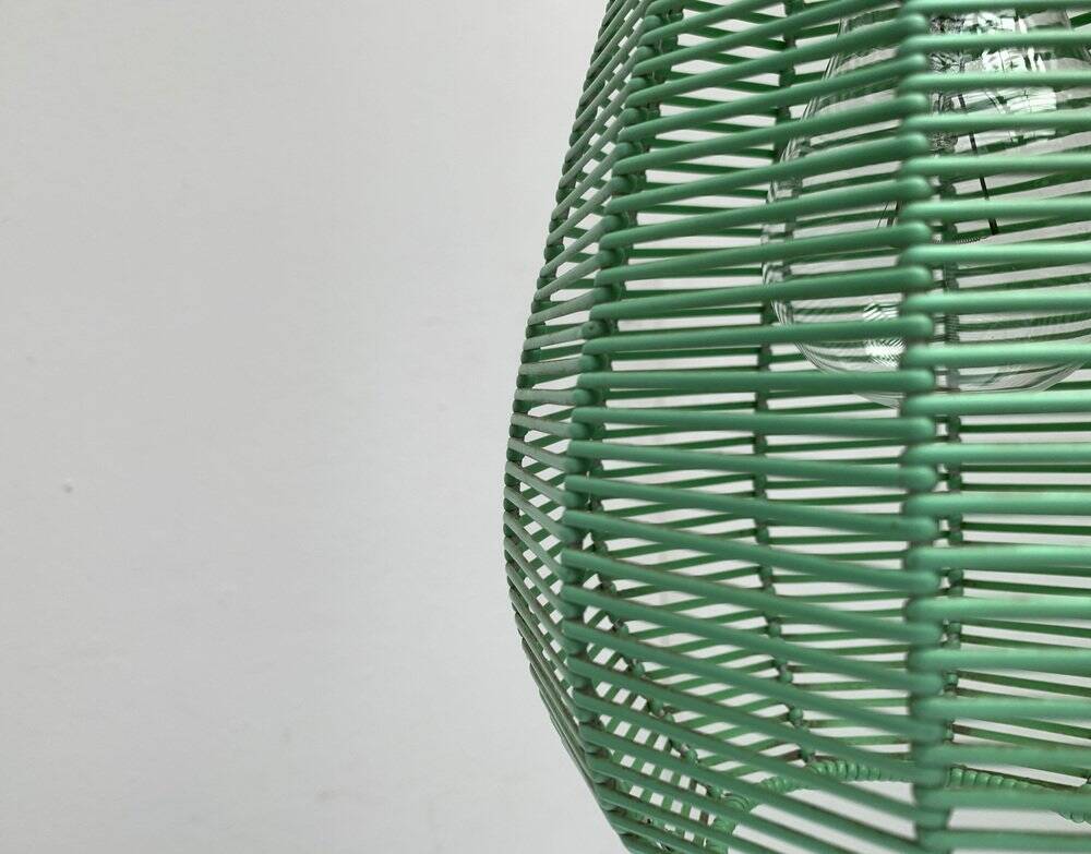 Minimalist German suspension from the mid-century by Böhmer, 1960s.