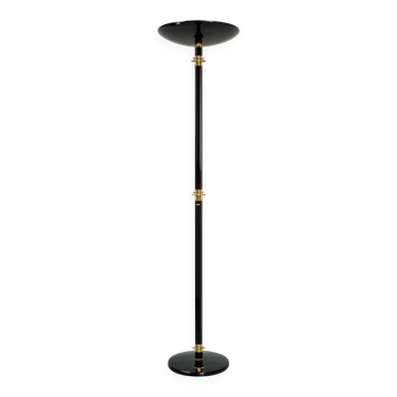 Modern floor lamp, 1980s, brass and metal – vintage