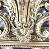 Grand miroir ancien doré – Style baroque, fin XIXe siècle