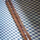 Pair of old wooden skis L=200 cm