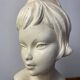 Plaster bust of a young girl