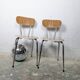 Duo de chaises en formica