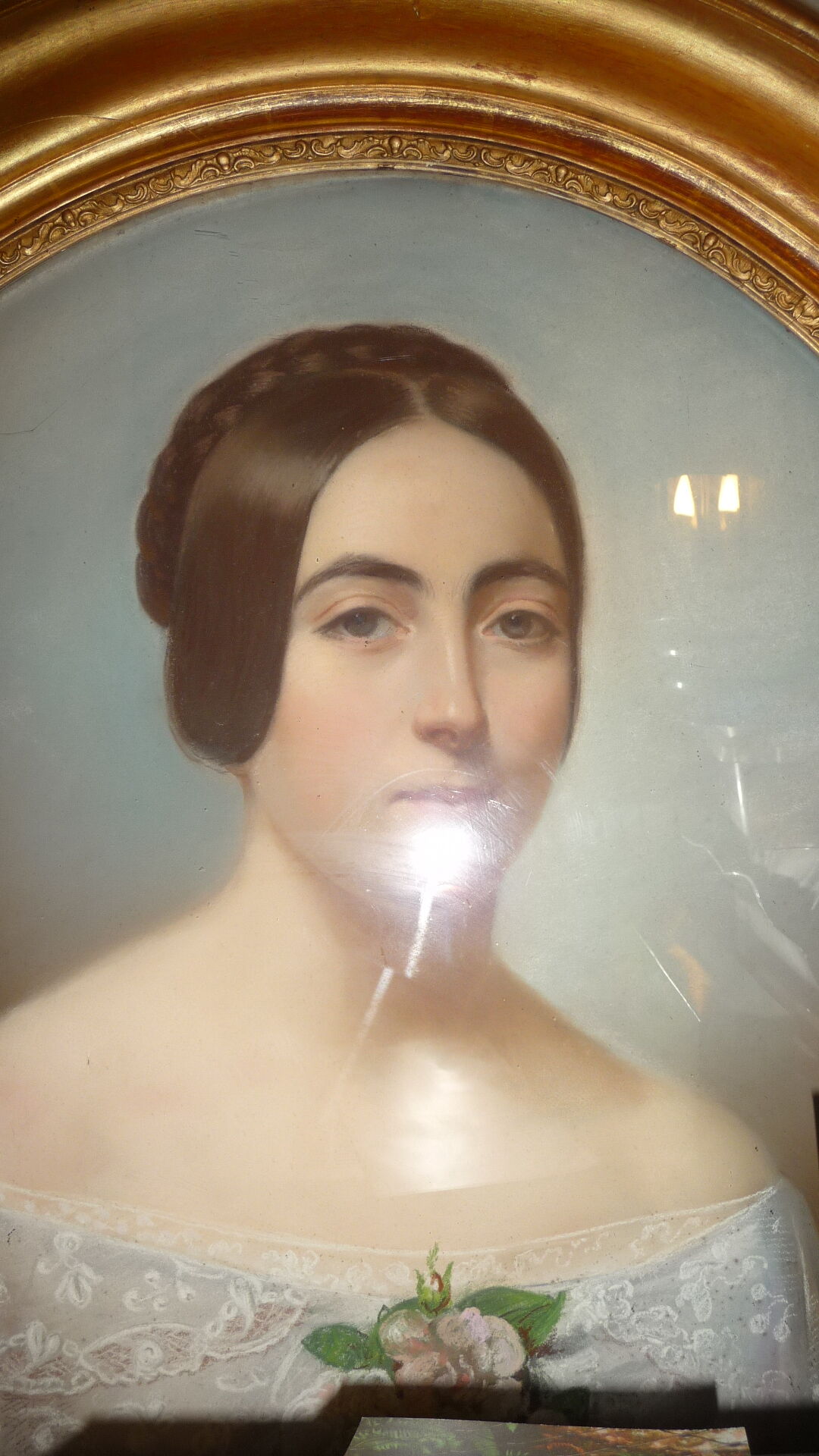 Pastel portrait XIXéme