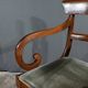 Armchair with Mahogany Crosses, Victorian period, England – 2nd part 19th century