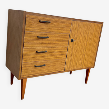 Vintage Mobel sideboard in wood and formica - 1960s