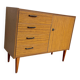 Enfilade buffet vintage Mobel en bois et formica - 1960