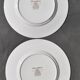 6 flat plates Villeroy & Boch basket model
