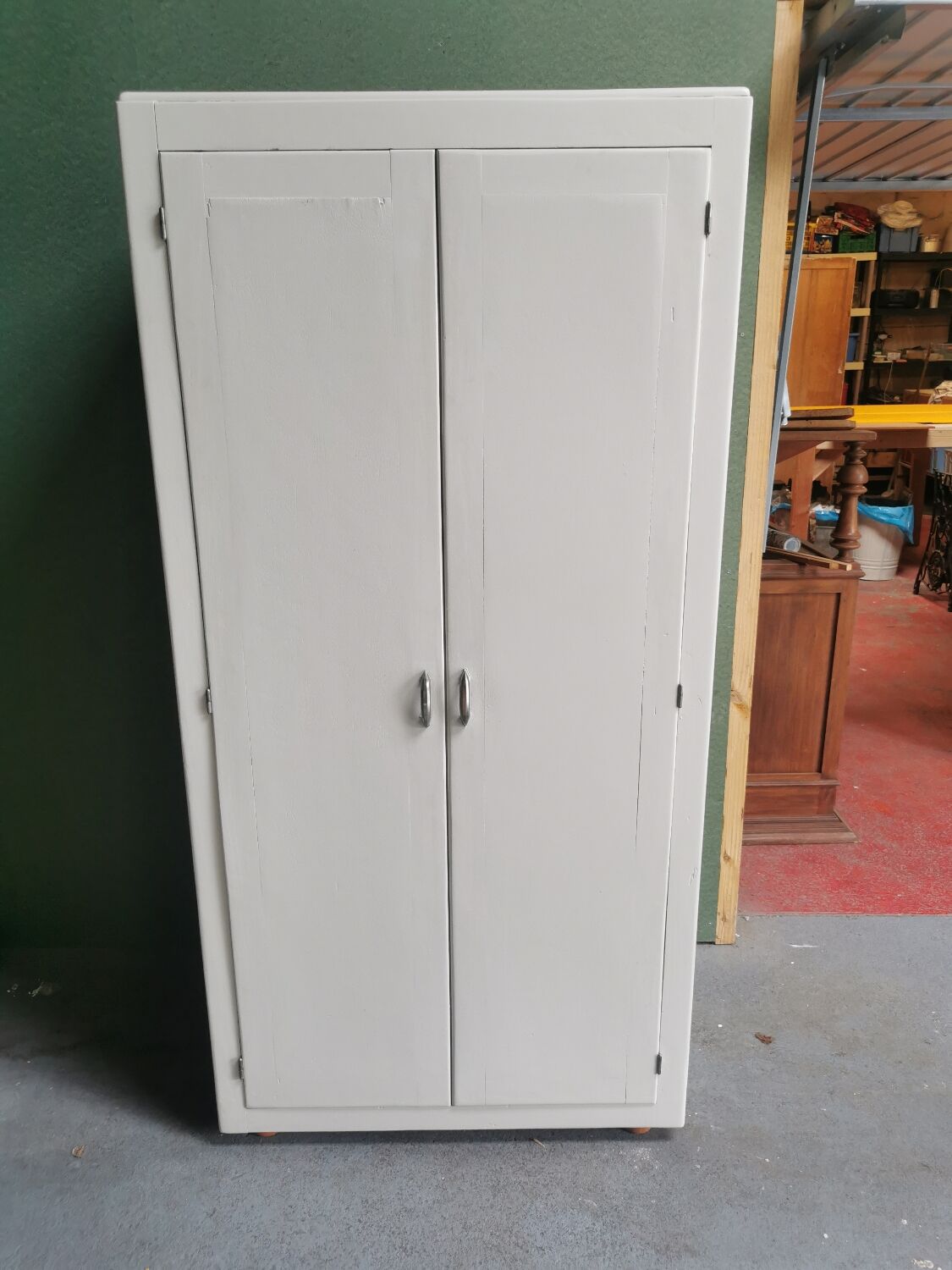 Vintage white cabinet