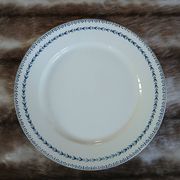 20 mismatched antique flat plates in ironstone