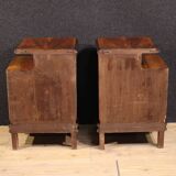Pair of 20th-century Italian bedside tables