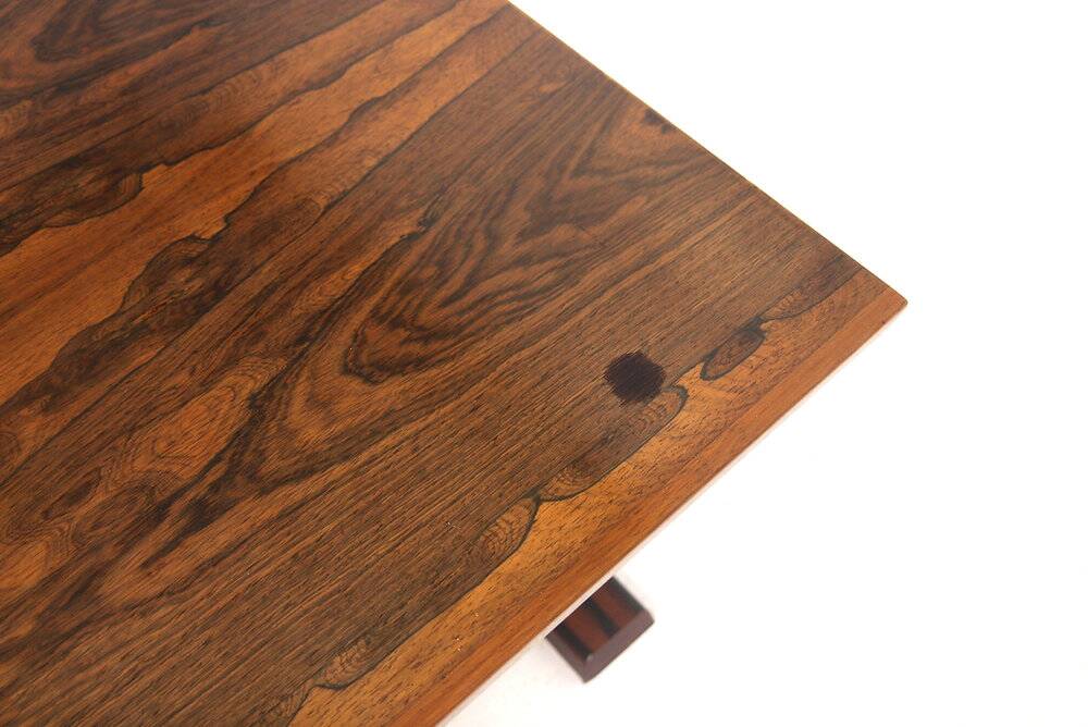Scandinavian coffee table in rosewood, Johannes Andersen, Denmark, 1960.