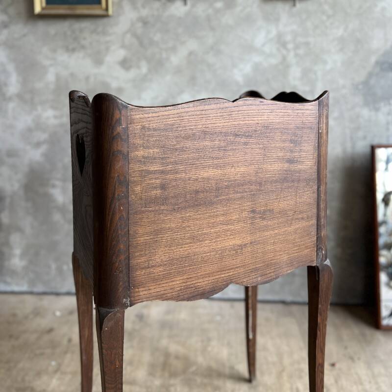 Antique bedside table