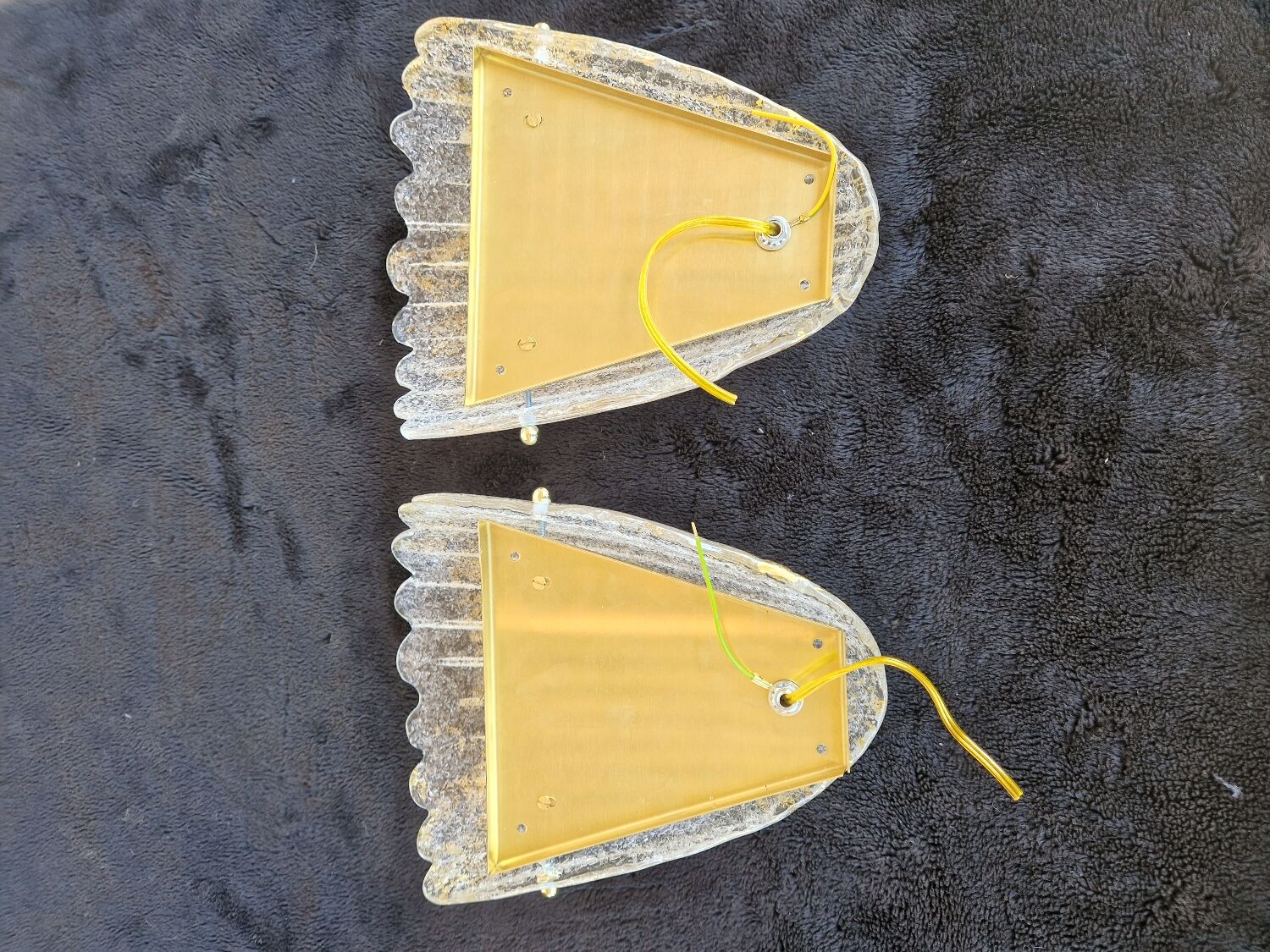 Pair of wall sconces from Murano