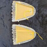 Pair of wall sconces from Murano