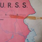Carte scolaire Etats Unis URSS