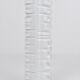 Large White Relief Op Art Porcelain Vase Rosenthal Germany, 1960s