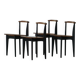 Set of 4 'Thema' chairs in pine by Yngve Ekström, Swedese, Modern Swedish, 1954