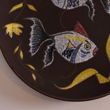 Decorative Plate, Rusch, Germany, 1960s
