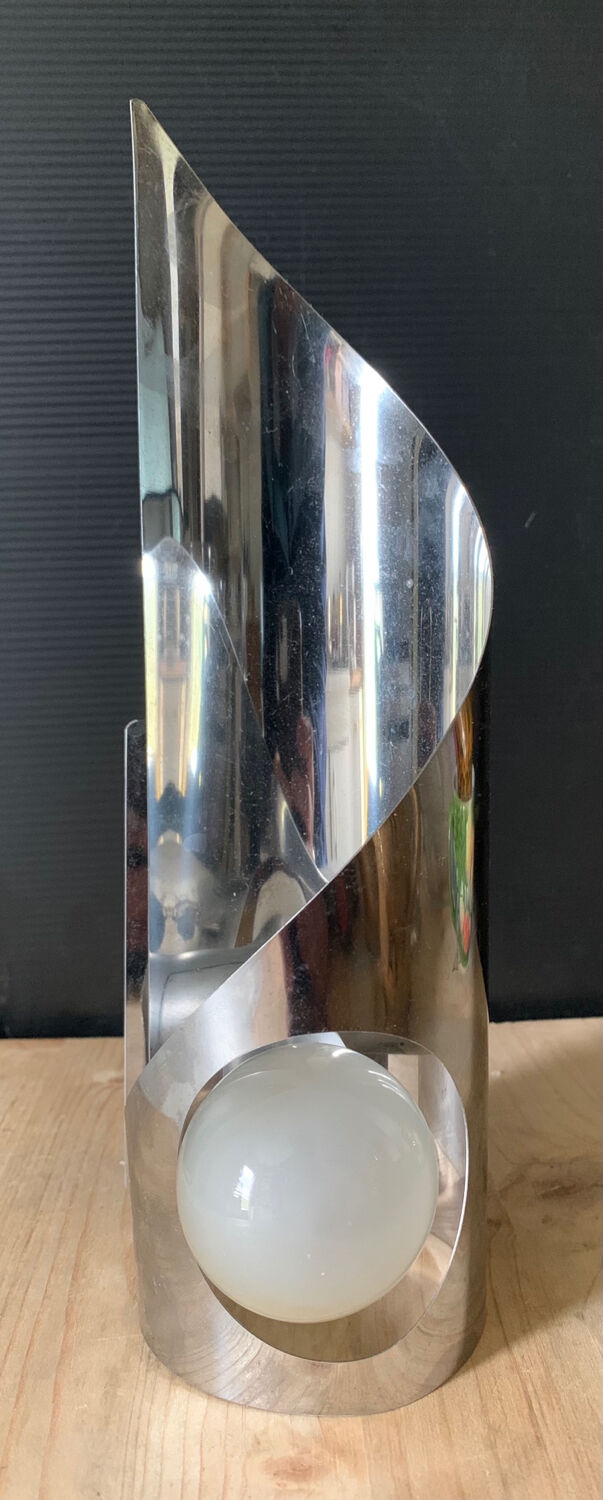 Vintage chrome wall lamp