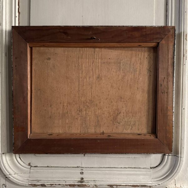 Huile sur panneau par M. Suilhor bord de plage XXe