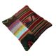 Turkish kilim patchwork cushion cover