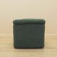 Green armchair, Italian design, 1970s, made in Italy