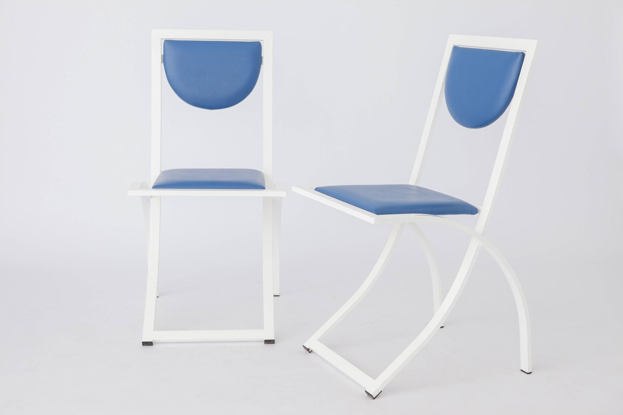 2 Dining Chairs by Karl Friedrich Förster for manufacturer KFF Germany, 1980s, Set of 3