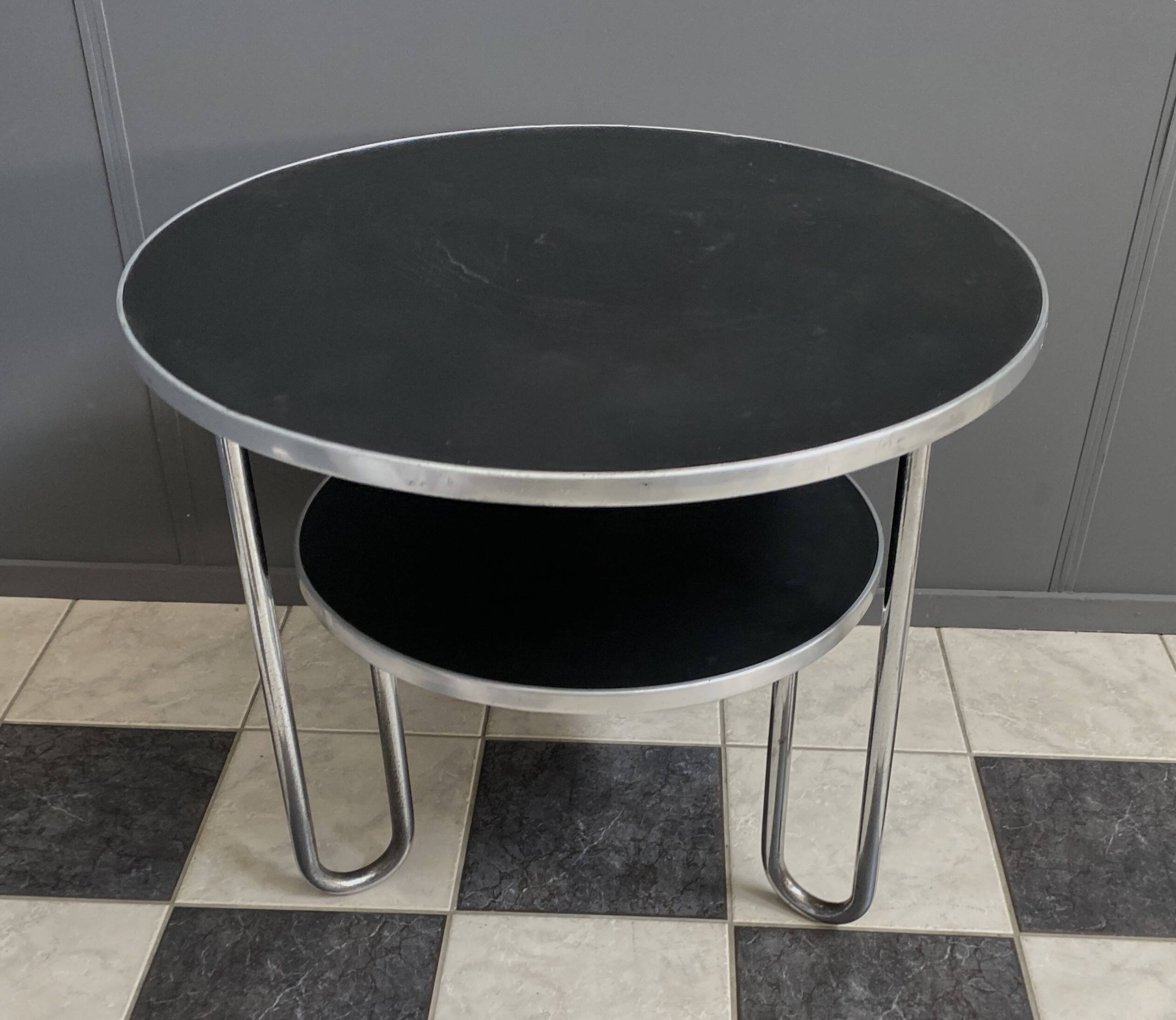 Round 2 tier Mauser Werke Bauhaus coffee table