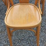 Set of 8 bistro chairs from the 50s/60