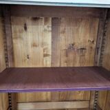 Parisian cabinet in raw wood