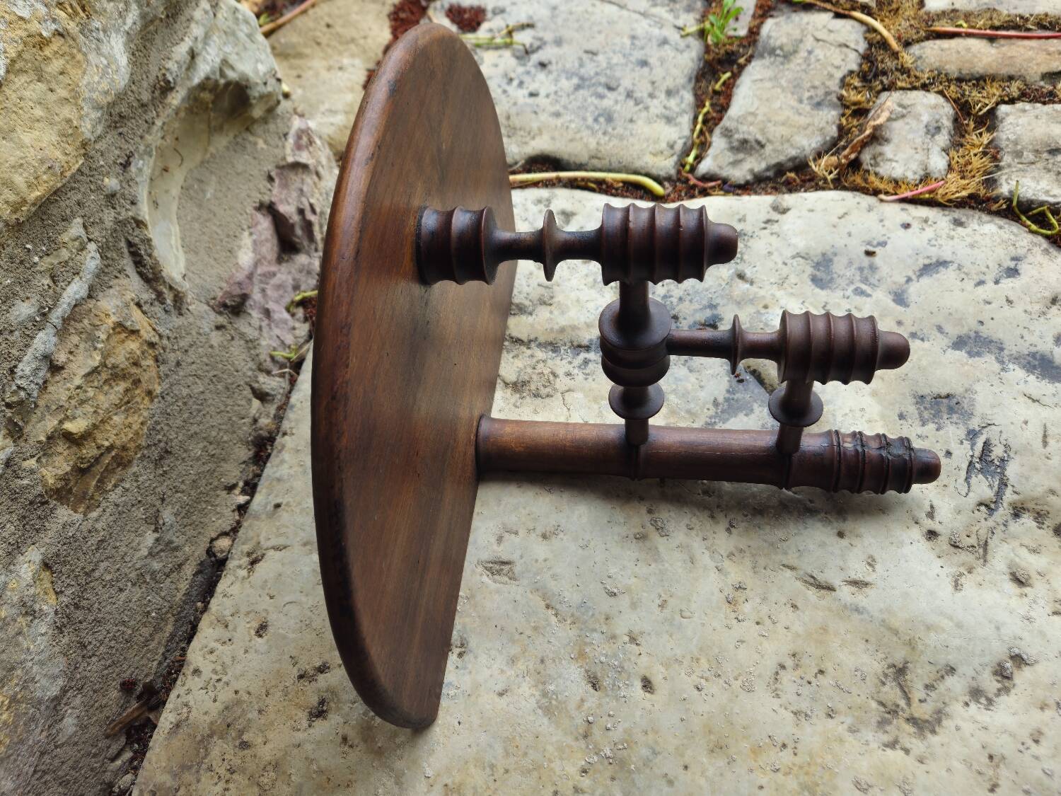 Turned wooden stand 1900