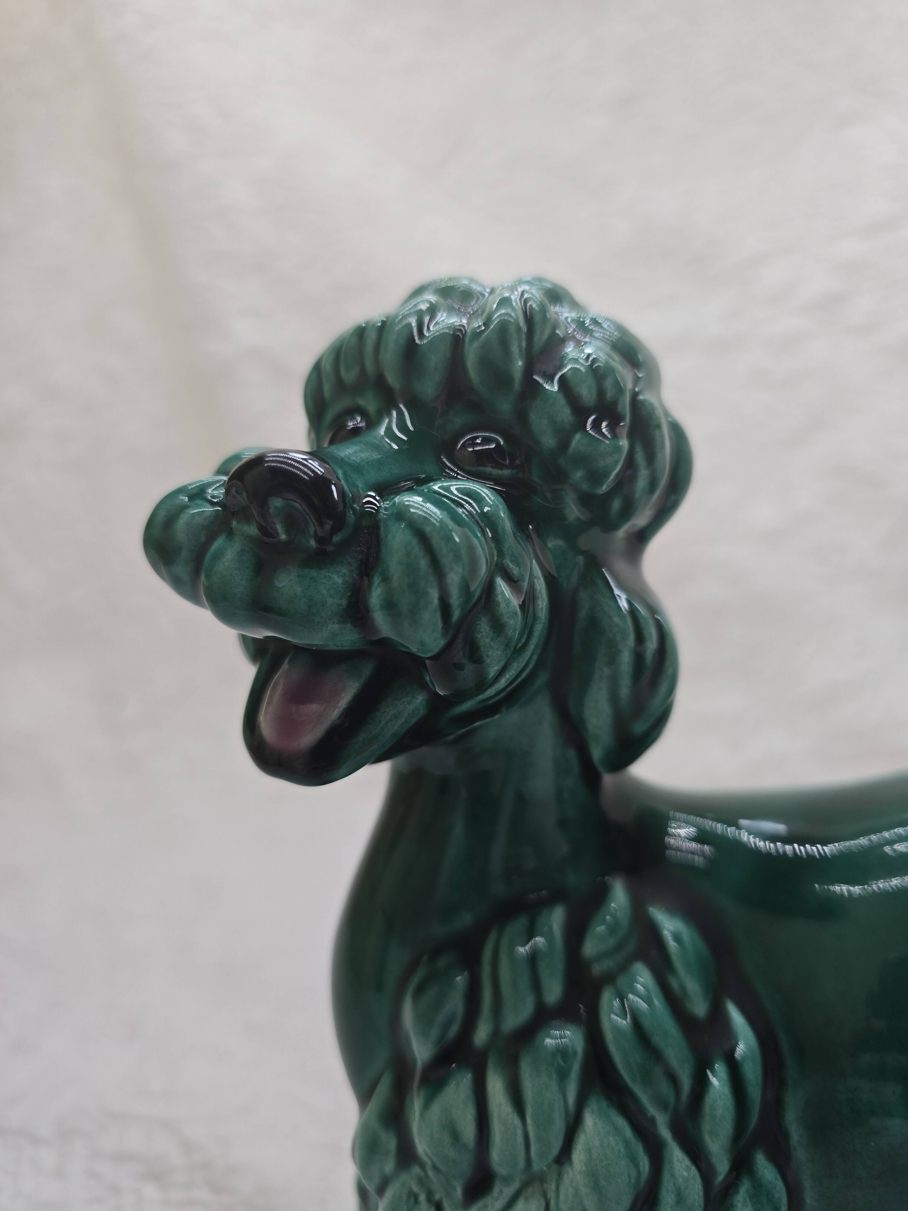 Ceramic poodle Vallauris