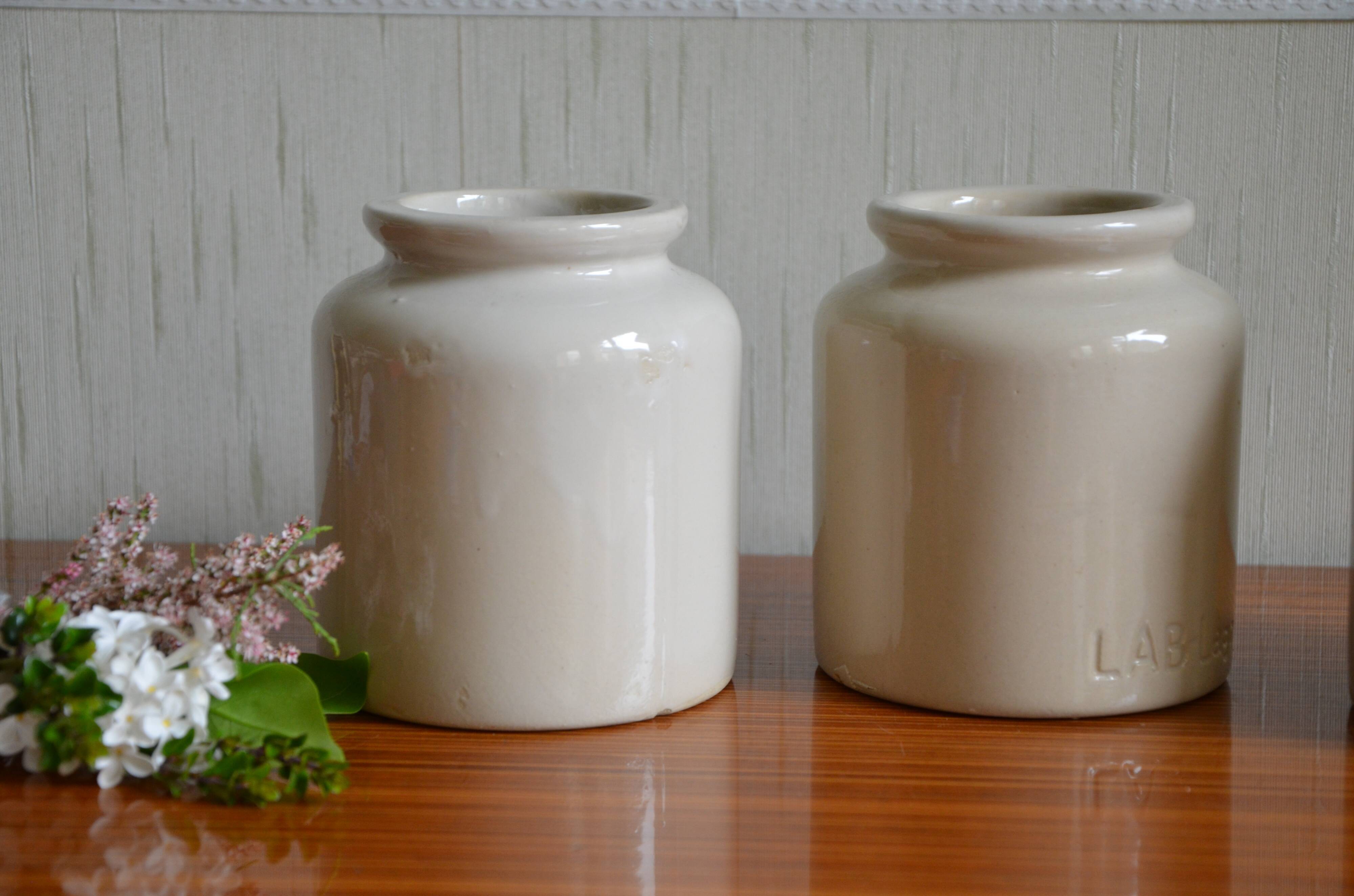 Former LAB Lagny mustard pot