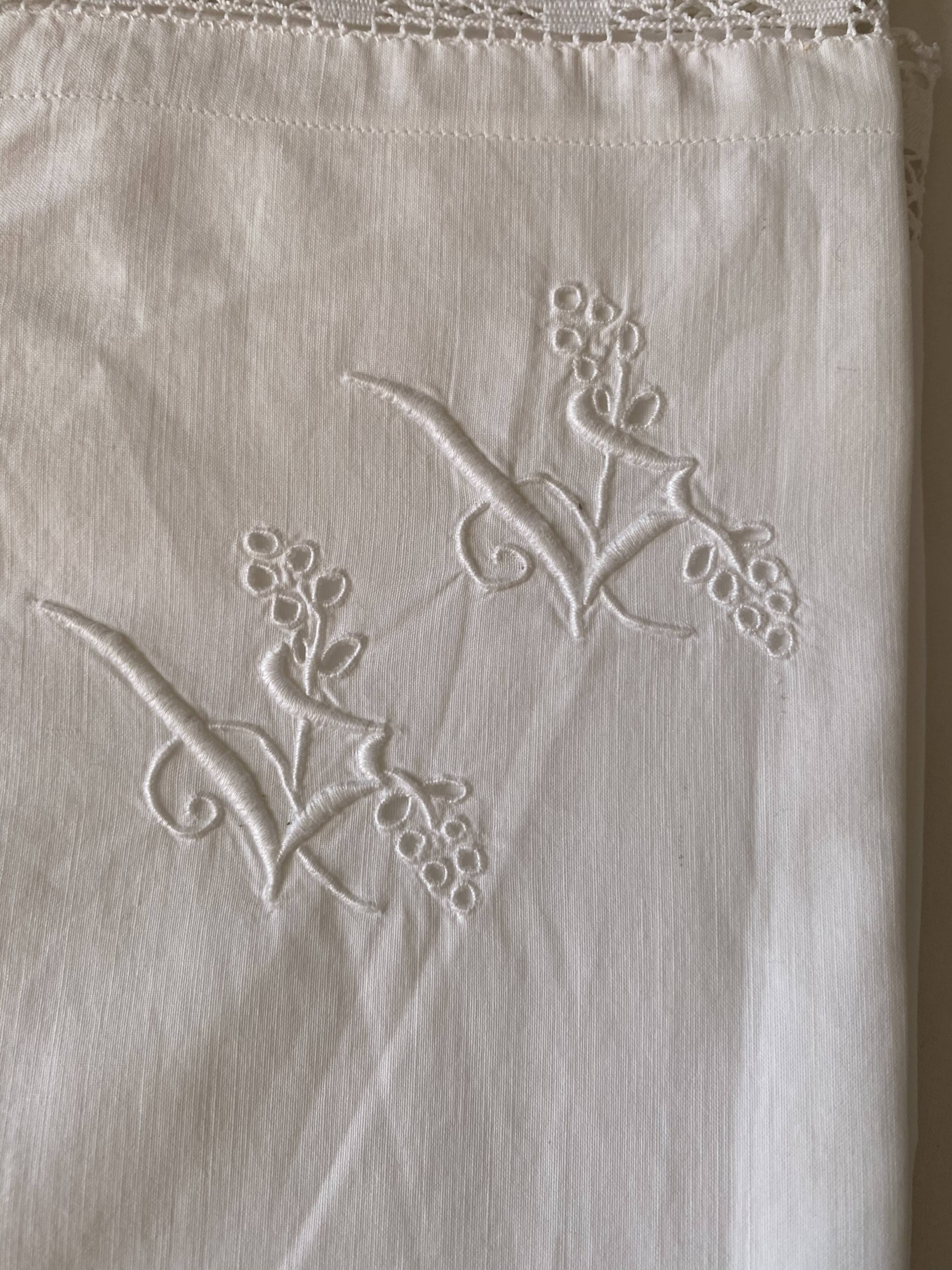Taie d'oreiller monogramme LL