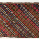 Anatolian handmade kilim rug 230 cm x 155 cm