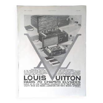 une publicité papier  mode louis Vuitton