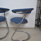 Tubular chairs cantilever 1970
