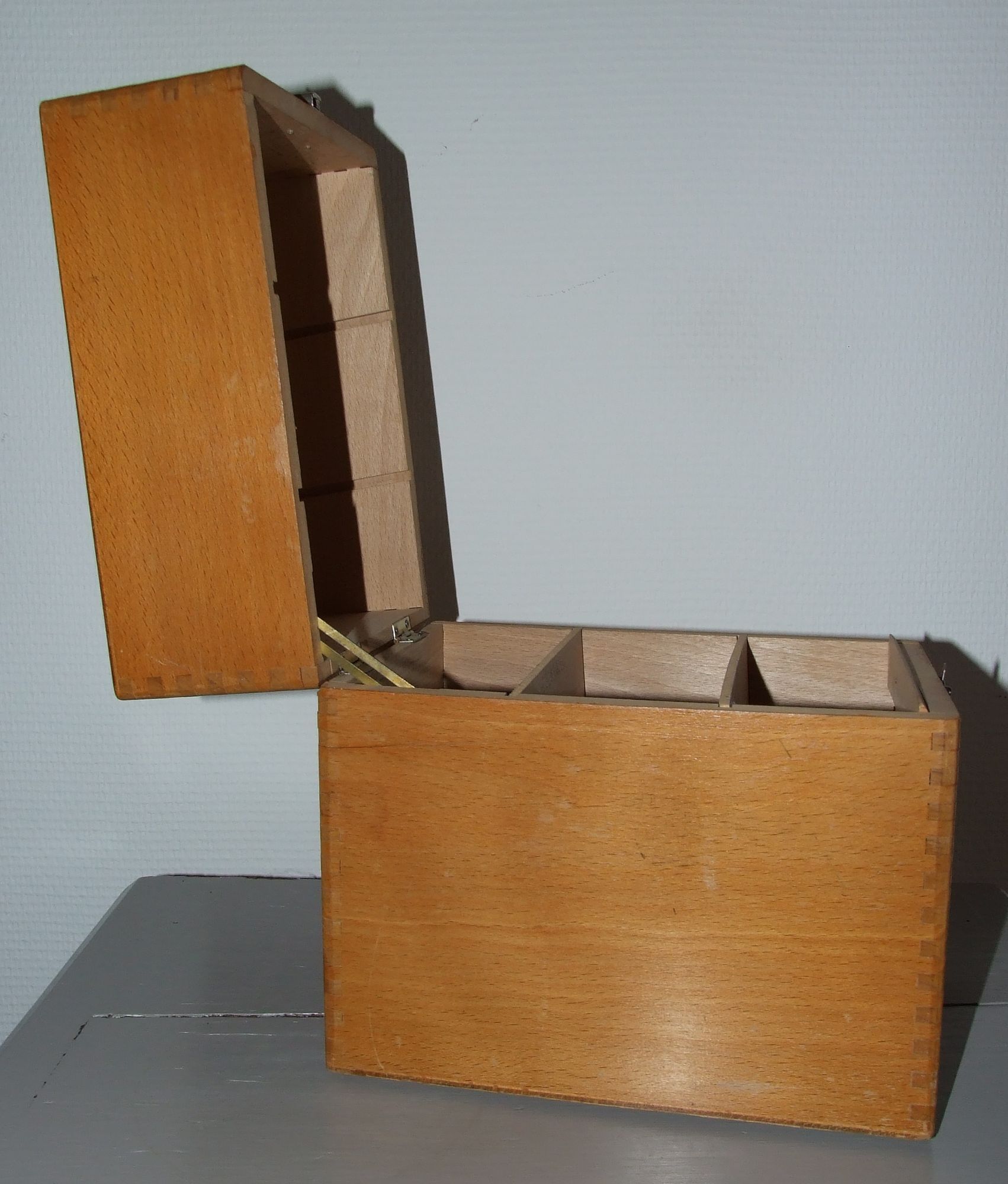 Wooden sheet box 1960