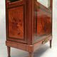 Louis XVI style showcase in marquetry - rosewood - rosewood - 19th